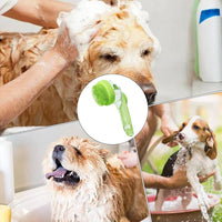 Cepillo perros con dispensador de champú
